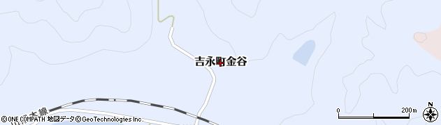 岡山県備前市吉永町金谷周辺の地図