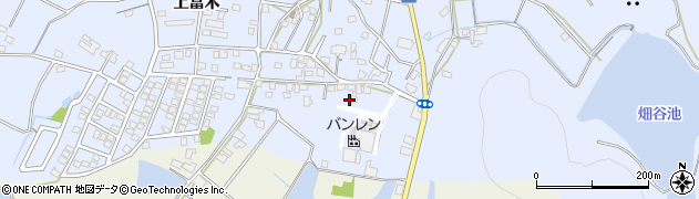 兵庫県加古川市志方町上冨木61周辺の地図