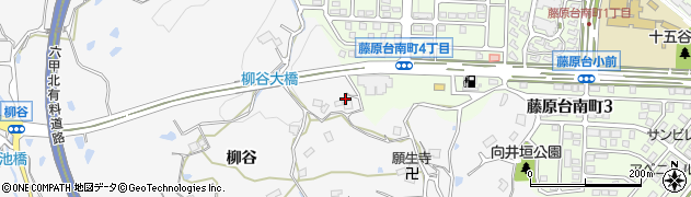 兵庫県神戸市北区八多町柳谷565周辺の地図