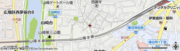 兵庫県姫路市飾磨区山崎488周辺の地図