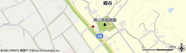 岡山県赤磐市殿谷133周辺の地図