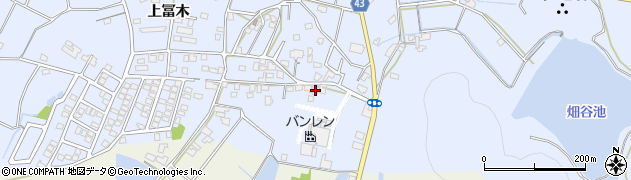 兵庫県加古川市志方町上冨木59周辺の地図