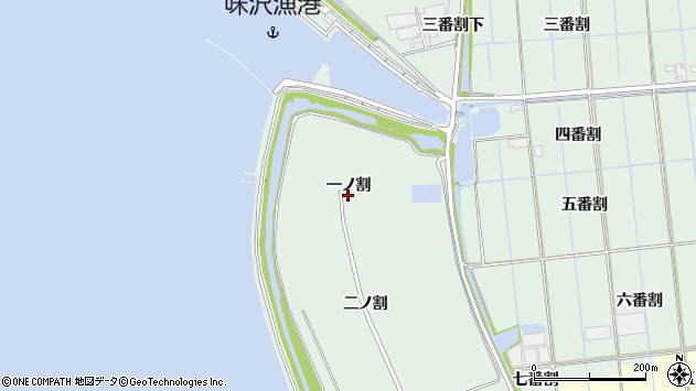 〒444-0425 愛知県西尾市一色町細川の地図