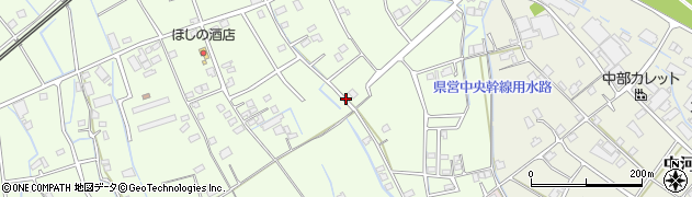 静岡県島田市大柳周辺の地図