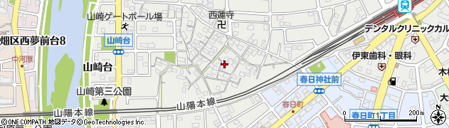 兵庫県姫路市飾磨区山崎502周辺の地図