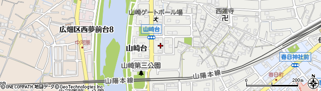 兵庫県姫路市飾磨区山崎1012周辺の地図