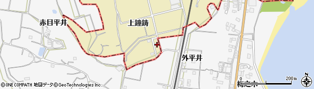愛知県知多郡武豊町冨貴上鐘鋳154周辺の地図