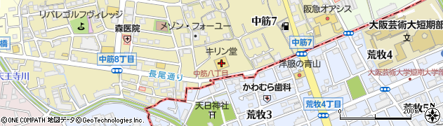 キリン堂　宝塚東店周辺の地図