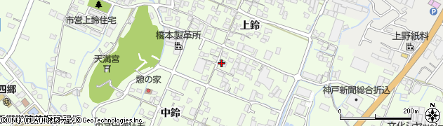 兵庫県姫路市四郷町上鈴249周辺の地図