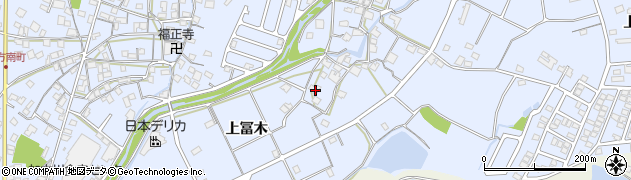 兵庫県加古川市志方町上冨木691周辺の地図