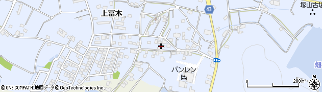 兵庫県加古川市志方町上冨木137周辺の地図