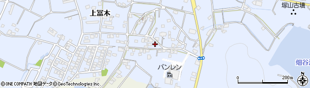 兵庫県加古川市志方町上冨木138周辺の地図