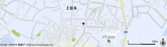 兵庫県加古川市志方町上冨木119周辺の地図