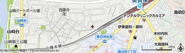 兵庫県姫路市飾磨区山崎300周辺の地図