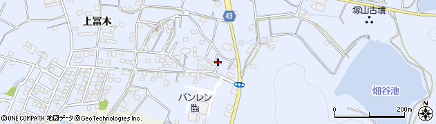 兵庫県加古川市志方町上冨木148周辺の地図