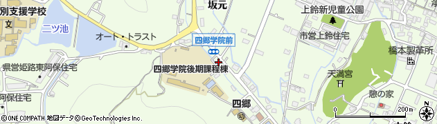 兵庫県姫路市四郷町坂元215周辺の地図