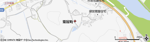広島県三次市粟屋町3050周辺の地図