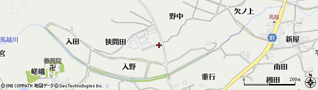 愛知県豊橋市石巻本町（狭間田）周辺の地図