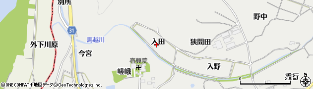 愛知県豊橋市石巻本町（入田）周辺の地図