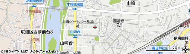 兵庫県姫路市飾磨区山崎988周辺の地図