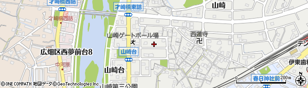 兵庫県姫路市飾磨区山崎989周辺の地図