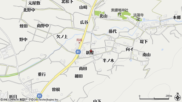 〒441-1115 愛知県豊橋市石巻本町の地図