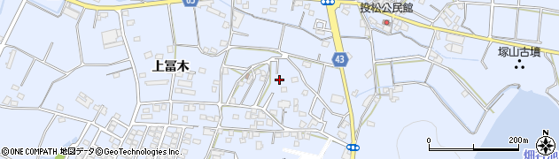 兵庫県加古川市志方町上冨木163周辺の地図