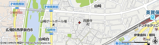 兵庫県姫路市飾磨区山崎526周辺の地図