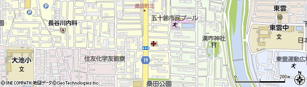 中津コミュニティセンター周辺の地図