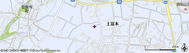 兵庫県加古川市志方町上冨木234周辺の地図