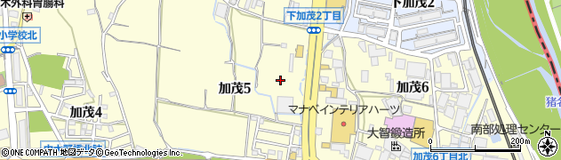 ラーメン魁力屋 川西店周辺の地図