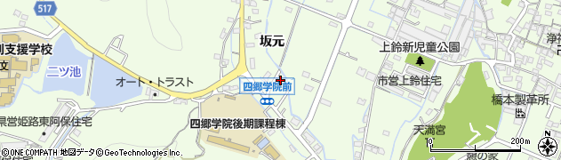 兵庫県姫路市四郷町坂元185周辺の地図