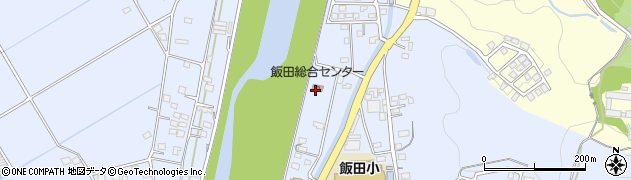 森町役場　飯田総合センター周辺の地図