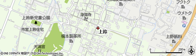 兵庫県姫路市四郷町上鈴293周辺の地図