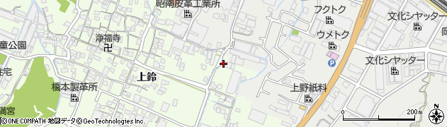 兵庫県姫路市四郷町上鈴311周辺の地図