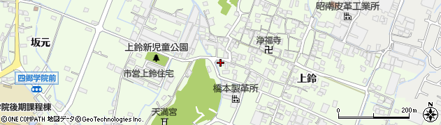 兵庫県姫路市四郷町上鈴230周辺の地図