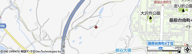 兵庫県神戸市北区八多町柳谷950周辺の地図