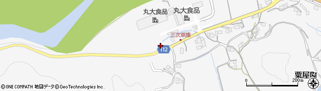 広島県三次市粟屋町3452周辺の地図