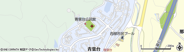 青葉台第一公園周辺の地図