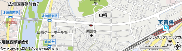 兵庫県姫路市飾磨区山崎203周辺の地図