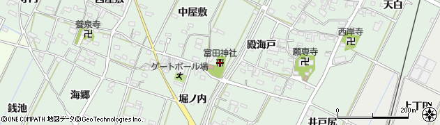 富田神社周辺の地図