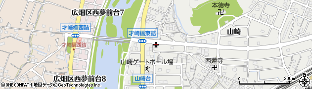 兵庫県姫路市飾磨区山崎235周辺の地図