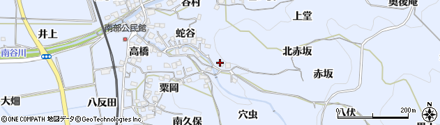 京都府綴喜郡井手町多賀北赤坂10周辺の地図