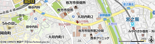 杉本・鍼・灸院周辺の地図