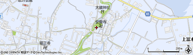 兵庫県加古川市志方町上冨木726周辺の地図