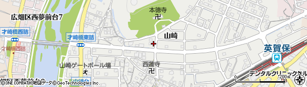 兵庫県姫路市飾磨区山崎202周辺の地図