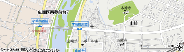 兵庫県姫路市飾磨区山崎566周辺の地図