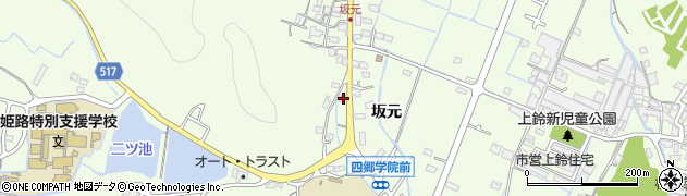 兵庫県姫路市四郷町坂元200周辺の地図