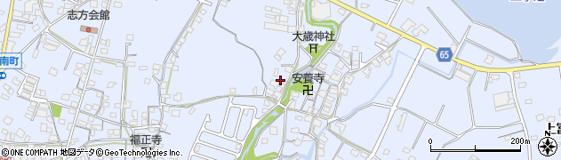 兵庫県加古川市志方町上冨木683周辺の地図