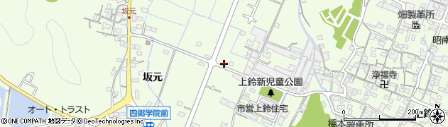 兵庫県姫路市四郷町坂元76周辺の地図